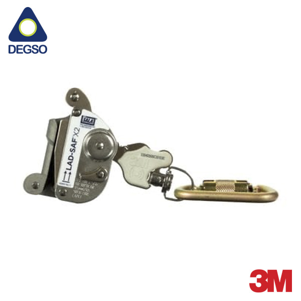 Transportador de cable desmontable X2 3M™ DBI-SALA® Lad-Saf™ 6160030 [para cables de (9,5 mm (3/8 pulg.) y 8 mm (5/16 pulg.)]