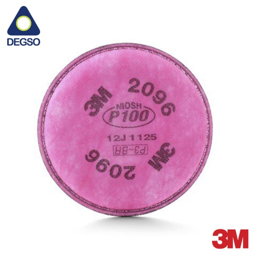 Disco 3M™ 2096 para partículas P100 y niveles molestos de gases ácidos