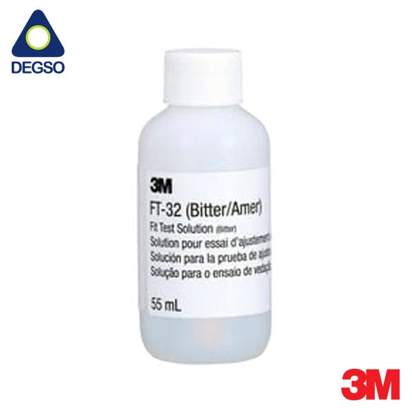 Solución de prueba de ajuste amarga 3M™ FT-32 (botella de 55 ml)