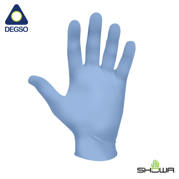 Guante descartable de nitrilo biodegradable SHOWA® 9905PF (caja de 50 unidades)