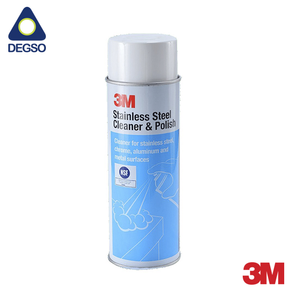 Limpiador de acero inoxidable 3M™ (caja de 12 latas de 21 oz)