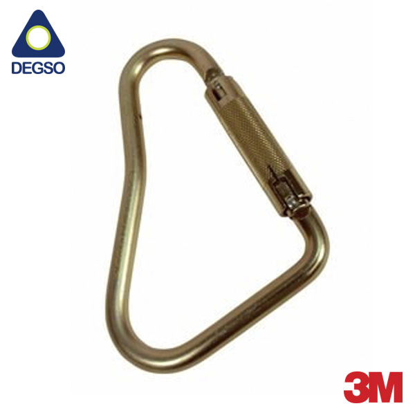 Mosquetón 3M™ DBI-SALA® Self-Closing/Locking, apertura 2 1/8 pulgadas.