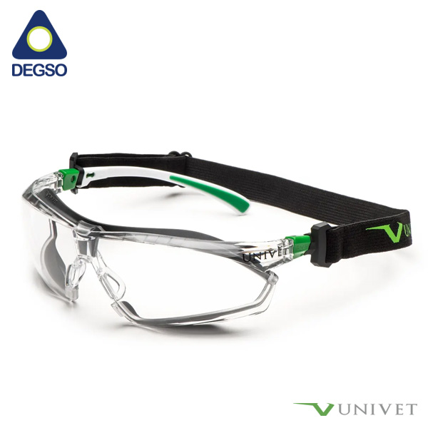 Gafa Univet 506 UP Hybrid clara con tecnología Vanguard PLUS