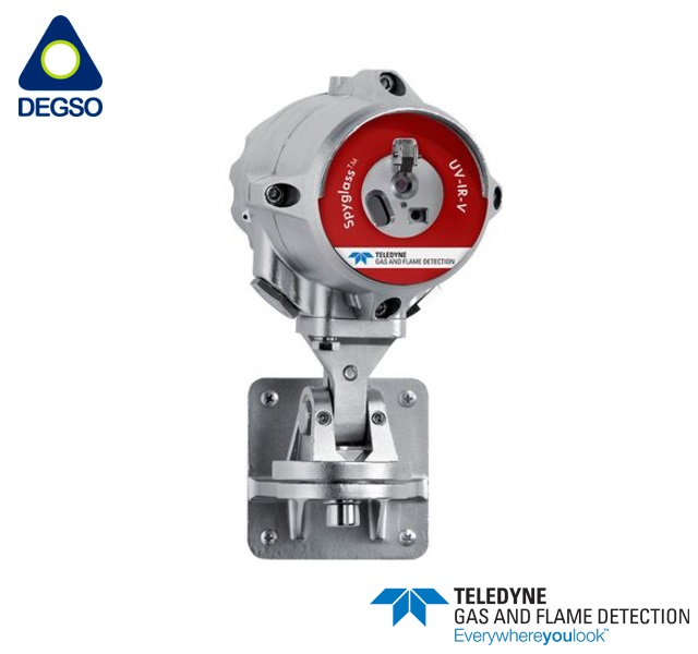 Detector de flama con cámara de video a color, para sustancias distintas a hidrocarburos, cumple con NFPA 33, HART, SIL 2, 3/4 NPT