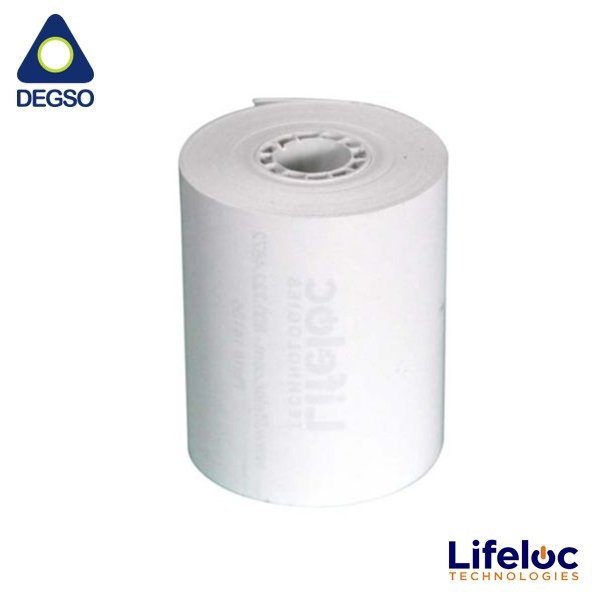 Papel térmico para impresora Lifeloc (paquete de 4 rollos))
