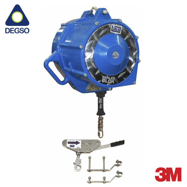 Dispositivo de descenso 3M™ DBI-SALA® Rollgliss™ inclinado/retráctil automático