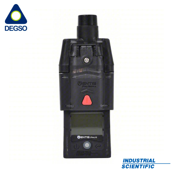 Monitor de gases Ventis Pro5 configurado para LEL(Pen), H2S, CO, O2, con bomba de muestreo, sin estuche