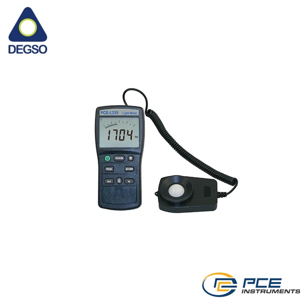 Luxómetro PCE-L335, , incluye certificado de calibración ISO IEC/17025
