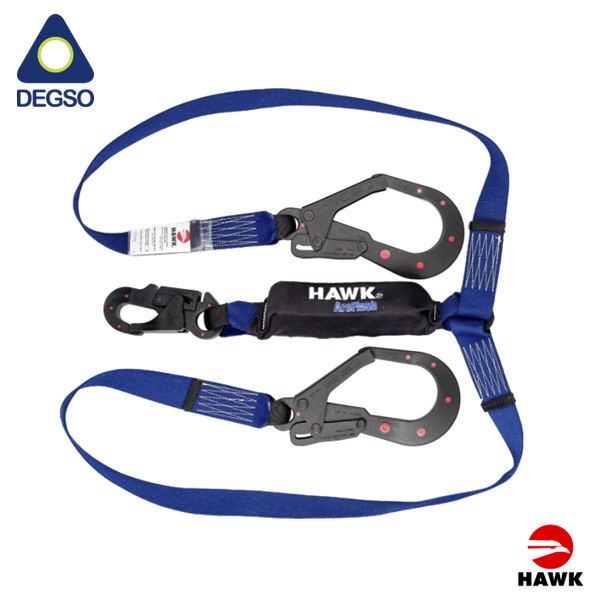Línea de vida de doble brazo para arco eléctrico HAWK® 671AE-1.80 (EN)