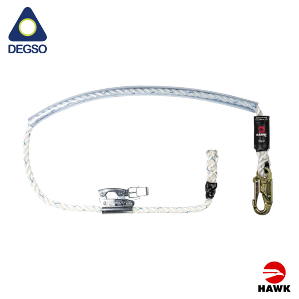 Eslinga de posicionamiento de cuerda, regulable HAWK® 512PD-STD (EN)
