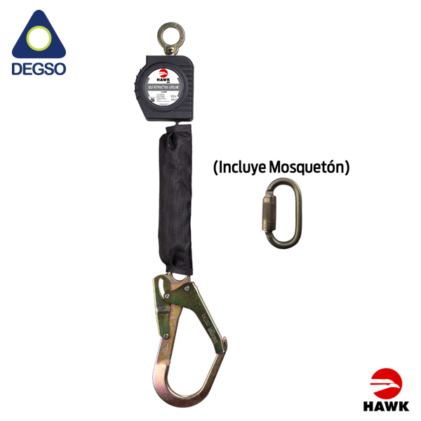 Retráctil personal simple de cinta de 2 m HAWK® H/RWR