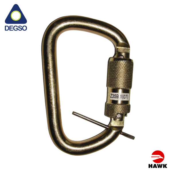 Mosquetón de acero cierre automático HAWK® MA-012 CB