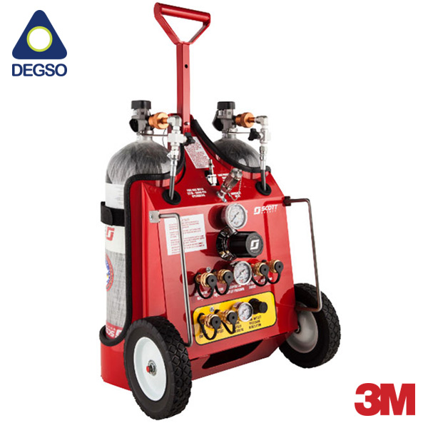 Carro de aire móvil 3M™ Scott™ 805825-01 (no incluye los cilindros de aire respirable)
