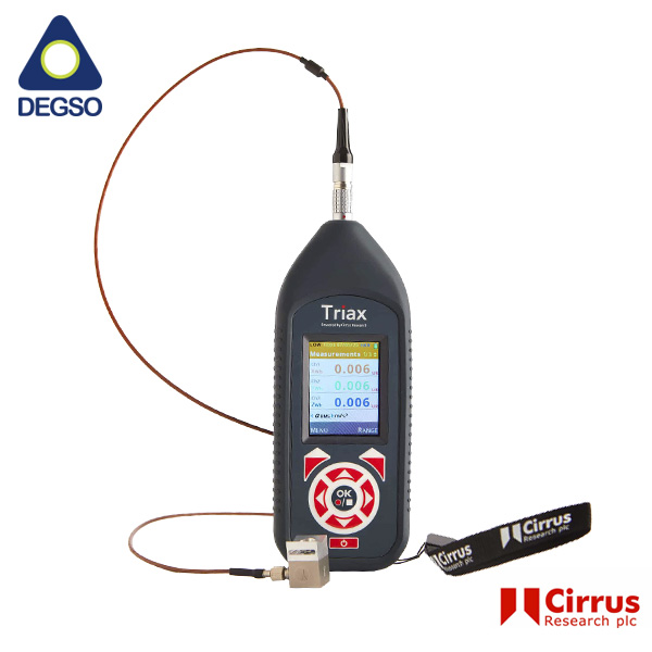 Medidor de vibración de mano y brazo TRIAX -Cirrus
