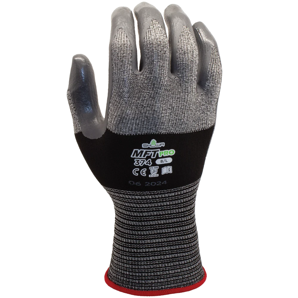 Guante de uso general con palma de nitrilo laminado SHOWA® MFT PRO 374