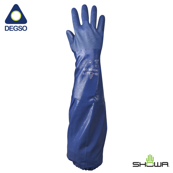 Guante para químicos recubierto de nitrilo SHOWA® NSK26