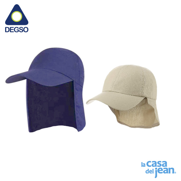 Gorra de sol (a seleccionar por el cliente con Nuquera o Safari)