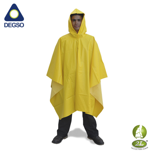 Poncho Impermeable Calibre 12 Amarillo