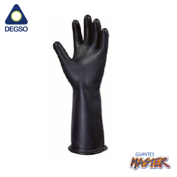 Guante de latex industrial, 14", cal. 40