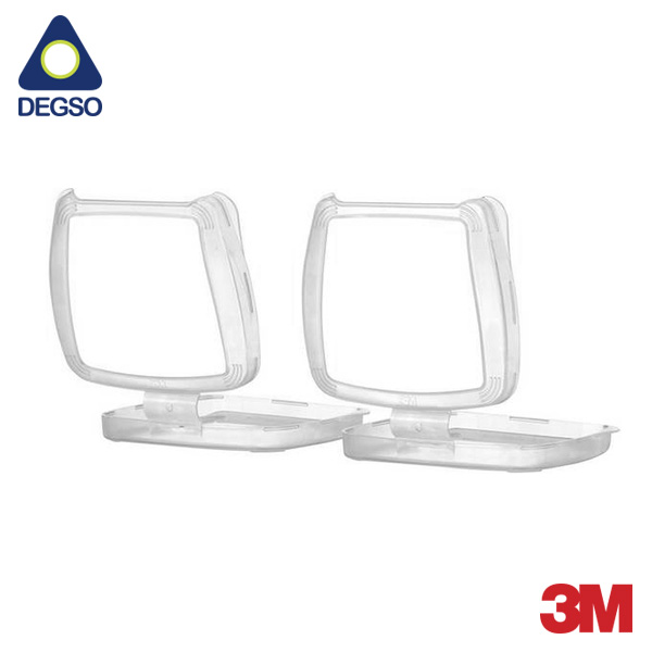 Retenedor de prefiltro 3M™ Secure Click™ D701 (caja de 10 unidades)