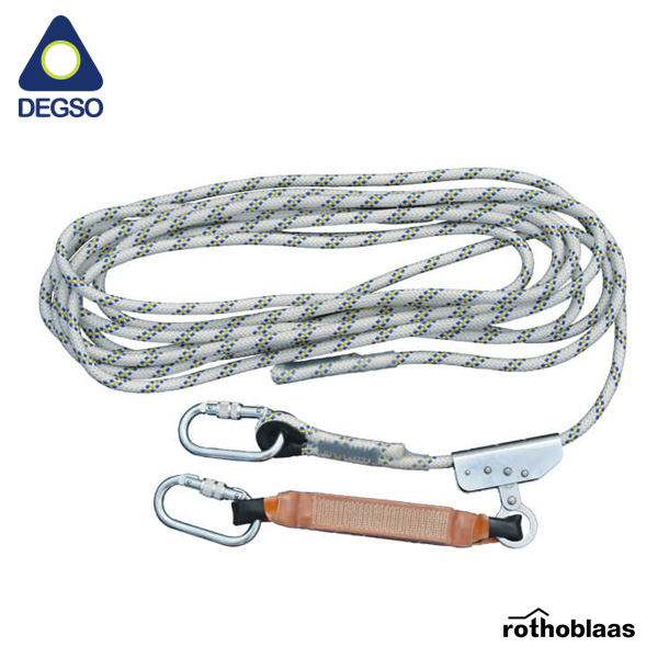 Dispositivo anticaídas de tipo guiado para uso en línea de anclaje de 15 m - LINO15, cumple EN