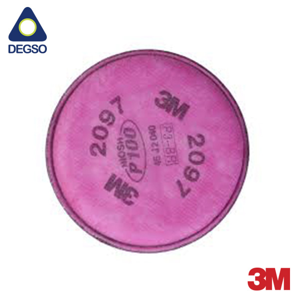 Disco Filtrante 3M™ 2097 para partículas P100 y niveles molestos de vapores orgánicos