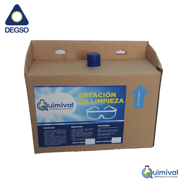 Estación de limpieza de gafas