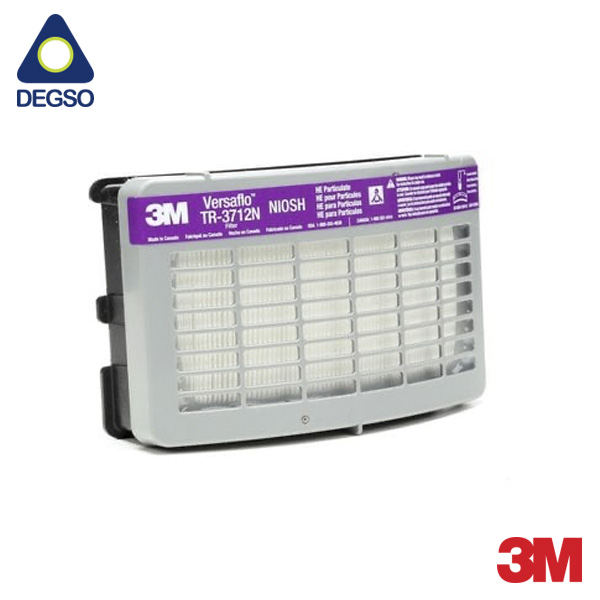 Filtro de alta eficiencia 3M™ Versaflo™ TR-3712N (caja de 5 unidades)