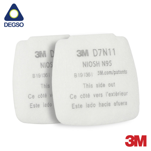 Prefiltro 3M™ Secure Click™ D7N11 (caja de 20 unidades)