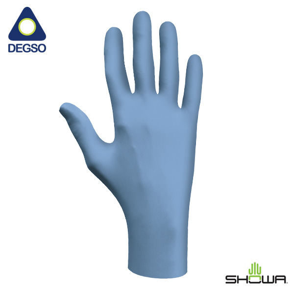 Guante descartable de nitrilo SHOWA® 7502PF (caja de 200 unidades)