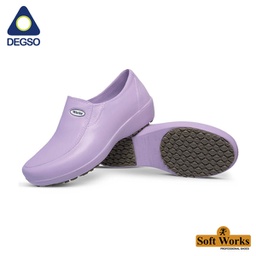 [SWBB95CI-36] Calzado Mocasín Mujer Ciruela