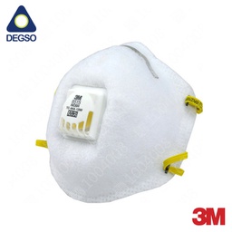 [3M8515N95] Respirador valvulado 3M™ 8515 para soldadura N95 (caja de 10 unidades)