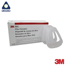 [3M501B] Retenedor de prefiltro 3M™ 501 (caja de 10 pares)