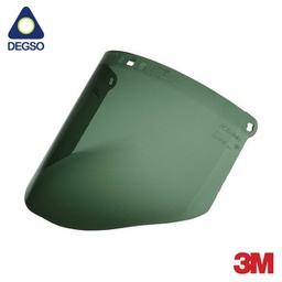 [3MWP96C] Visor de policarbonato verde obscuro 3M™ WP96C