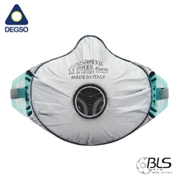 [BLSZer032CFR] Respirador descartable FFP3 R D para soldadura con válvula exhalación (caja de 5 unidades)