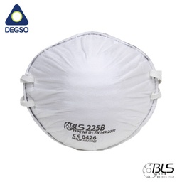[BLS225B] Respirador desechable FFP2 NR D para partículas y niveles molestos de gases, vapores orgánicos y ozono (caja de 10 unidades)
