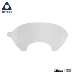 [BLSK-19] Protector de visor para pieza facial en acetato (paquete de 5 unidades)