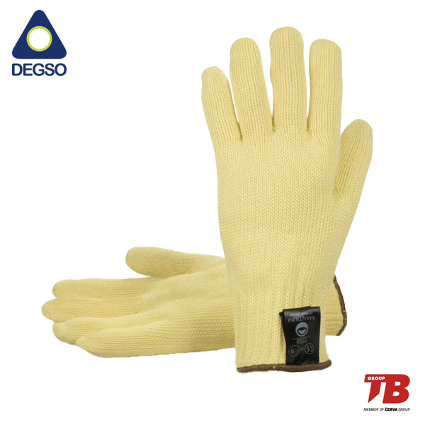 Guante mecánico y térmico calor con protección al corte