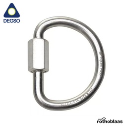 [RBASFASTD] Maillón de conexión rápida en acero al carbono, forma semirredonda en "D"