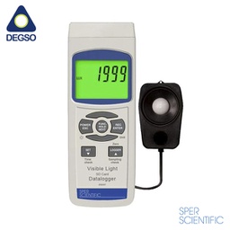 [SP850005C] Luxómetro de luz visible con tarjeta SD, incluye certificado de calibración ISO IEC/17025