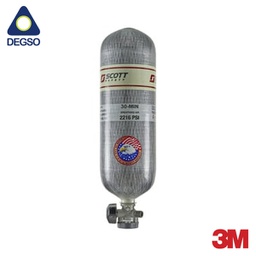 [3M804840-01-D] Cilindro para aire respirable recubierto de fibra de carbono de 2216 psig y 30 minutos 3M™ Scott™ 804840-01-D (vacío)