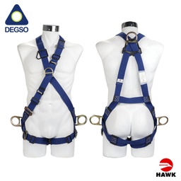 [HAWK412XKN-S/L] Arnés en X de 4 anillos de kevlar HAWK® 412XKN