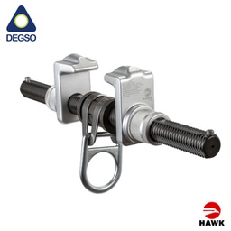 [HAWKAV-AA12] Dispositivo móvil para anclaje a vigas de apertura: 3.5&quot; a 12&quot; y diámetro barra: 1 5/32&quot; cumple ANSI Z359.18-2017 y EN 795:2012