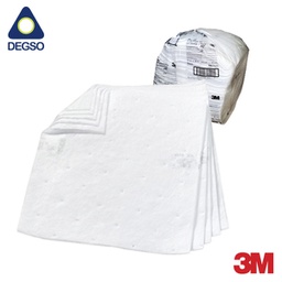 [3MHP-156] Paño absorbente para hidrocarburos 3M™ HP-156 (paquete de 100 paños de 17 x 19 pulgadas)