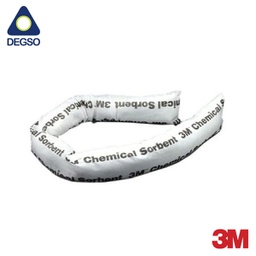 [3MP-200] Minicordón absorbente para químicos 3M™ P-200 (paquete de 12 minicordones de 3 pulgadas x 4 pies)