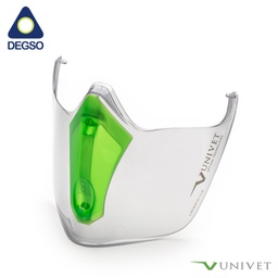 [UN6X3F0100] Protector facial Univet 6X3F para monogafa 6X3