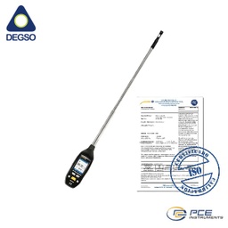 [PCE-423N] Anemómetro de hilo caliente PCE-423N - Certificado