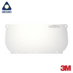 [3MWP98] Visor de policarbonato claro plano 3M™ WP98, 82543-00000
