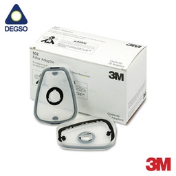 [3M502B] Adaptador de disco a filtro químico 3M™ 502 (caja de 10 pares)