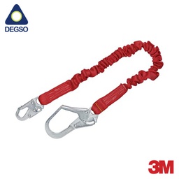 [3M1340121] Línea de vida simple elastizada 3M™ Protecta® PRO™ 1340121, acople grande, cumple ANSI